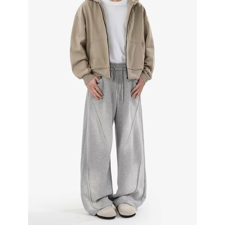 Men's Extreme Oversize Jogging Pants with extra wide leg, drawstring and side pockets Mune Fashion