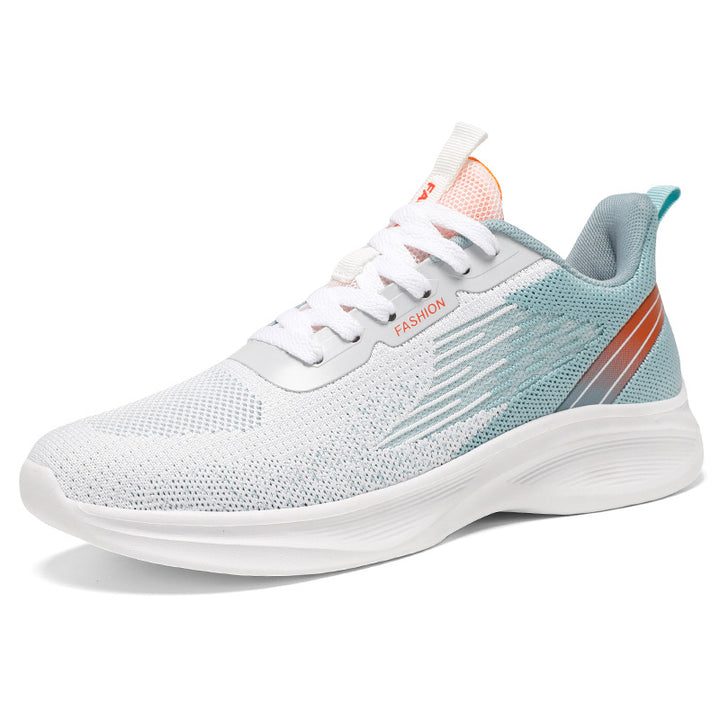 Men's modern performance running sneaker with seamless knitted upper, sock-like entry, and reactive EVA cushioning Mune Fashion