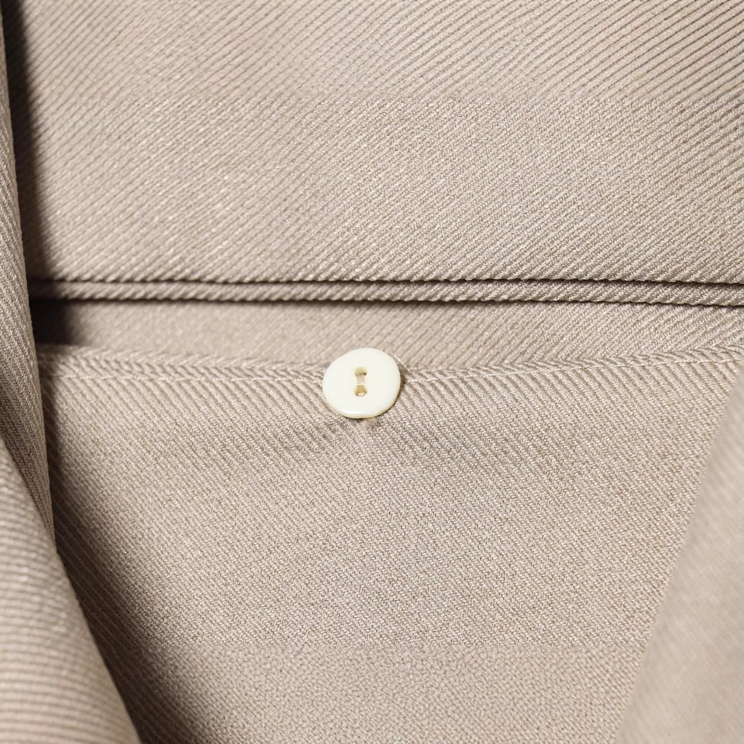 Women's Short Cape Coat with Overlapping Shawl Collar and One-Button Closure Mune Fashion