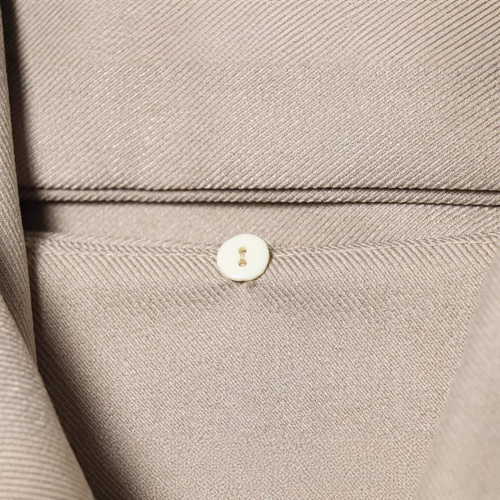 Women's Short Cape Coat with Overlapping Shawl Collar and One-Button Closure Mune Fashion