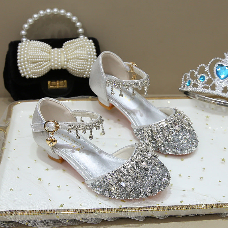 Ladies Glittering Evening and Festive Shoes Mune Fashion