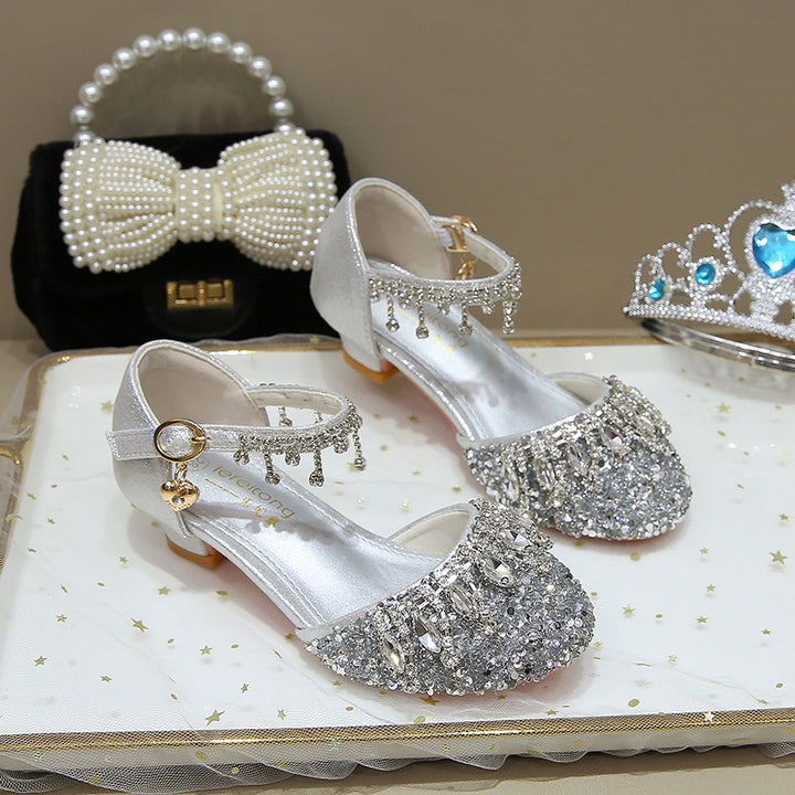 Ladies Glittering Evening and Festive Shoes Mune Fashion