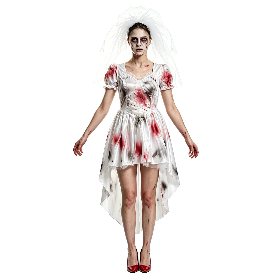 Women Scary Wedding Bride Dress Mune Fashion