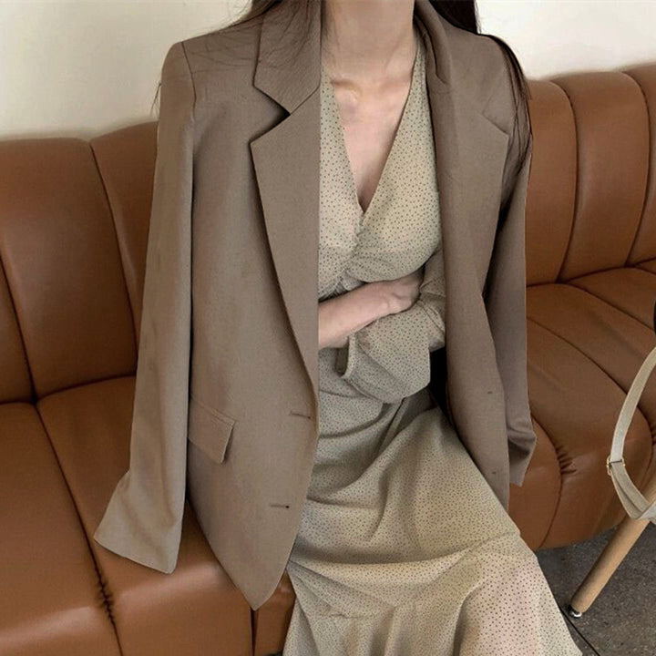 Women Elegant Cut Styles Blazer Mune Fashion