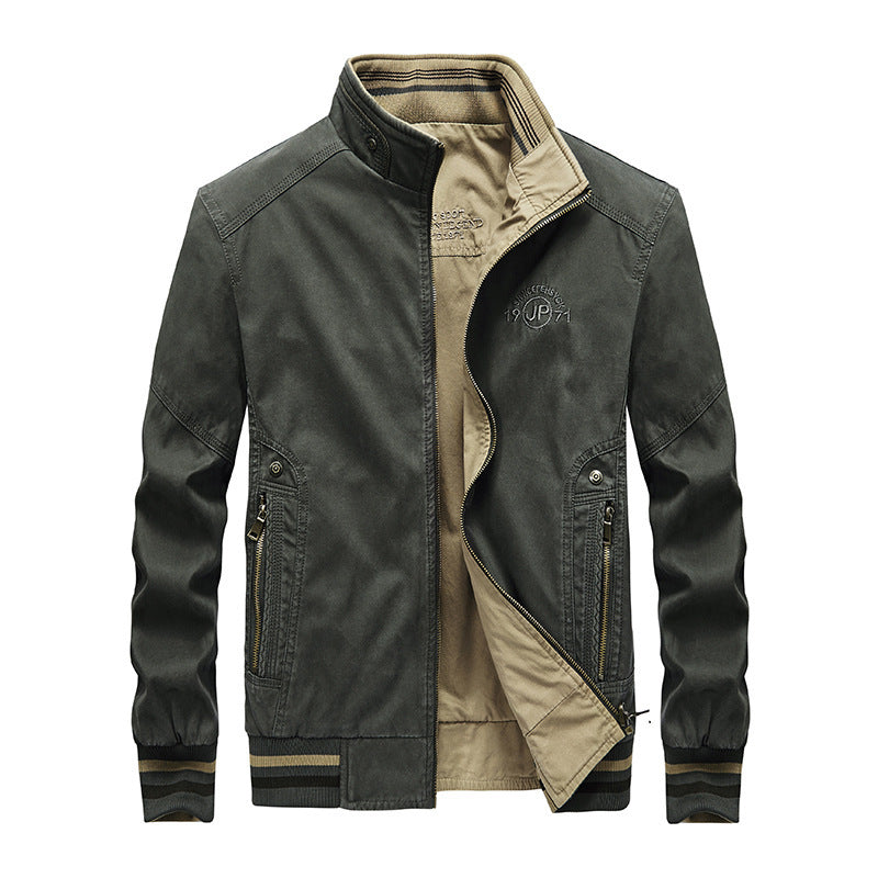 Men's casual jacket in sporty style Mune Fashion