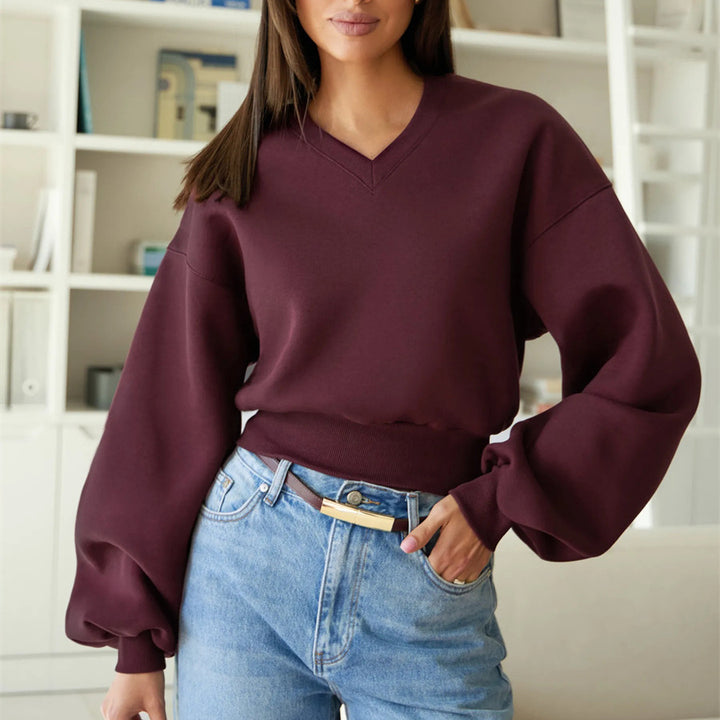 Ladies Stylish Oversized Sweater Mune Fashion