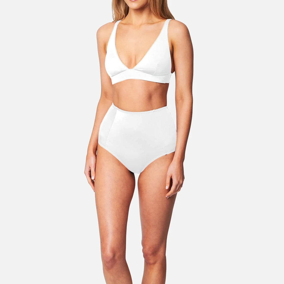 Women High-Cut Bikini with Flattering Cut Mune Fashion