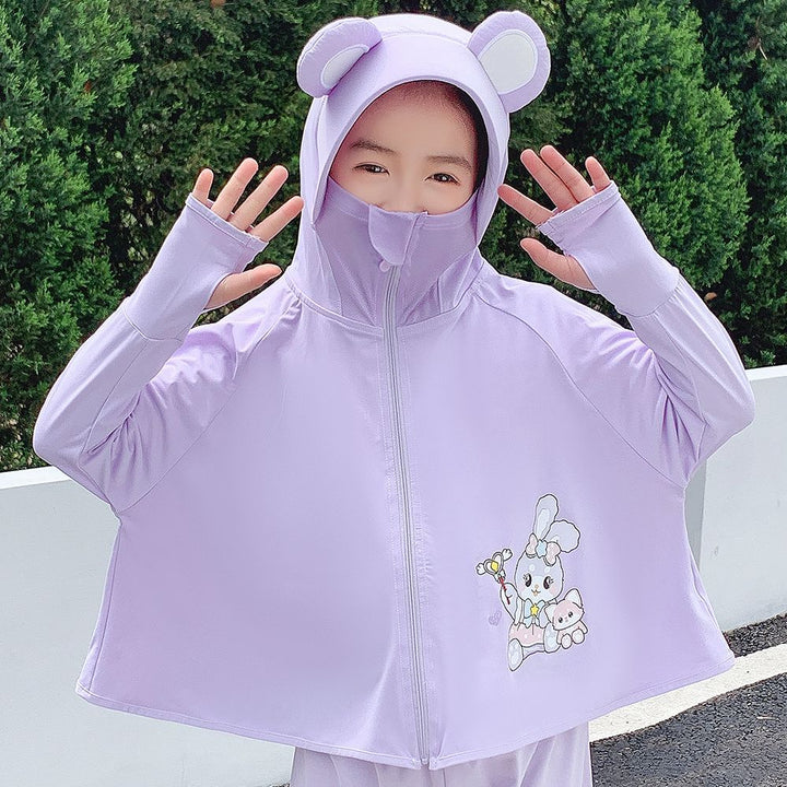 Women's sporty lightweight jacket with hood and playful design Mune Fashion