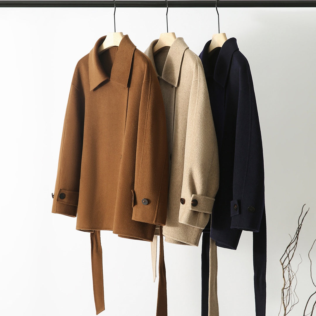 Women Modern Wool Jacket Mune Fashion