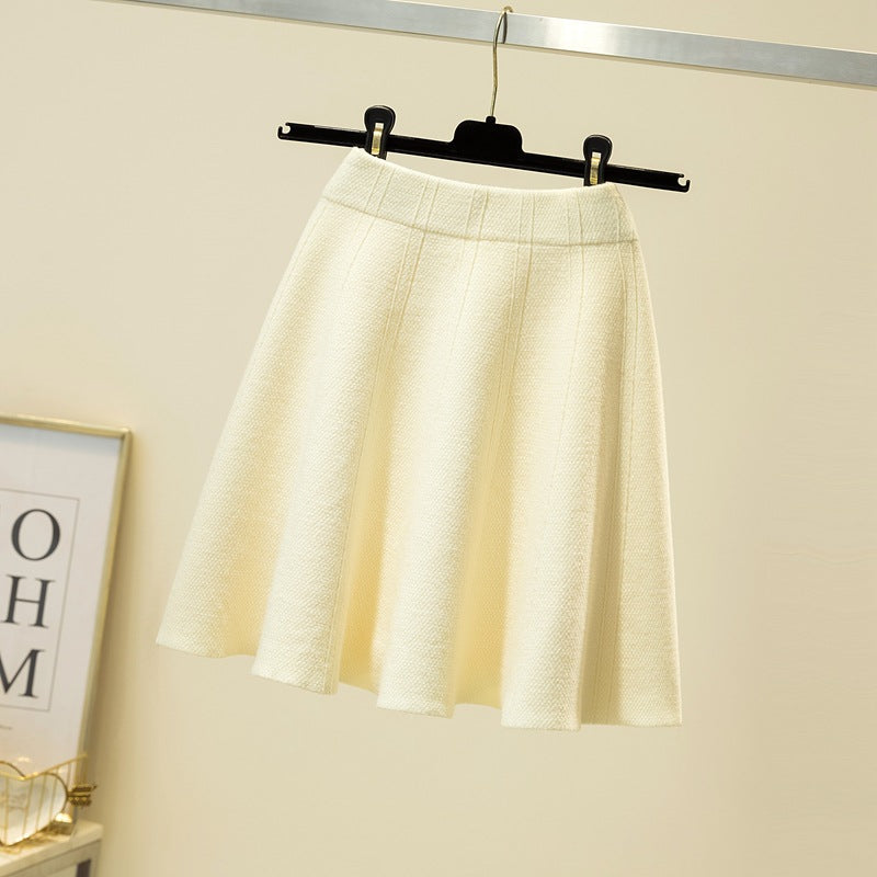 Ladies Wide-cut, elegant midi skirt Mune Fashion