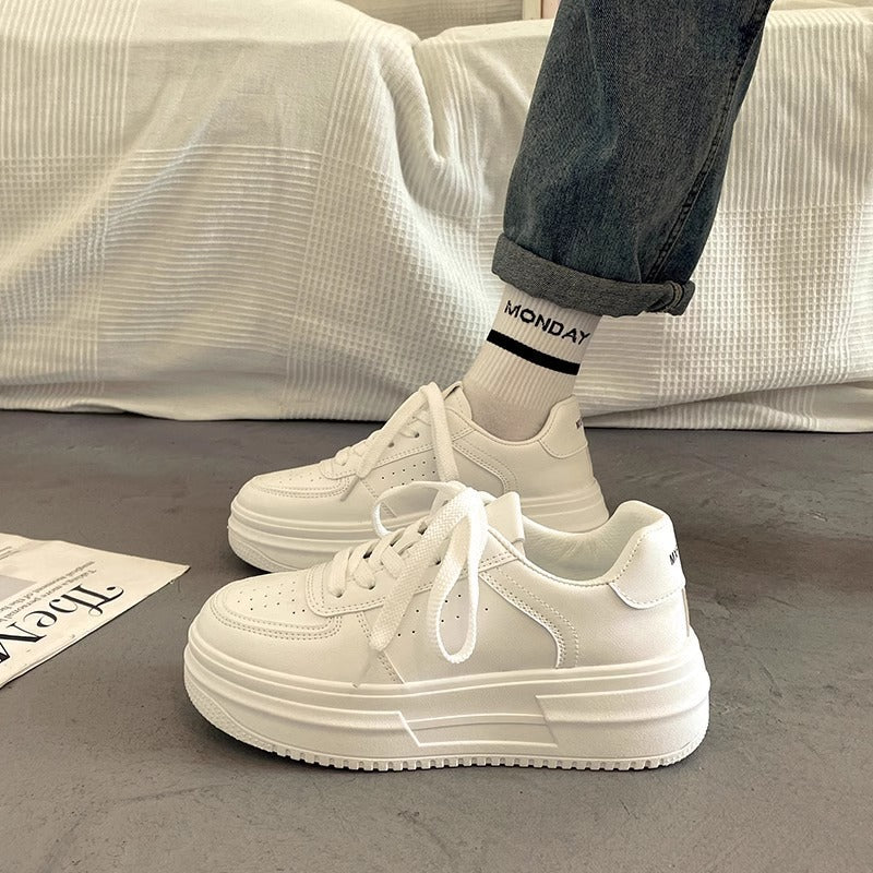 Women Fashionable Platform Sneakers with Comfortable Heel Protection Mune Fashion