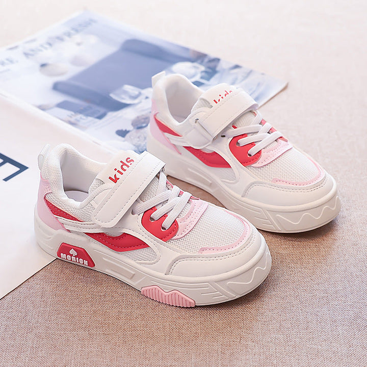 Women's sporty kids' sneakers with practical Velcro closures Mune Fashion