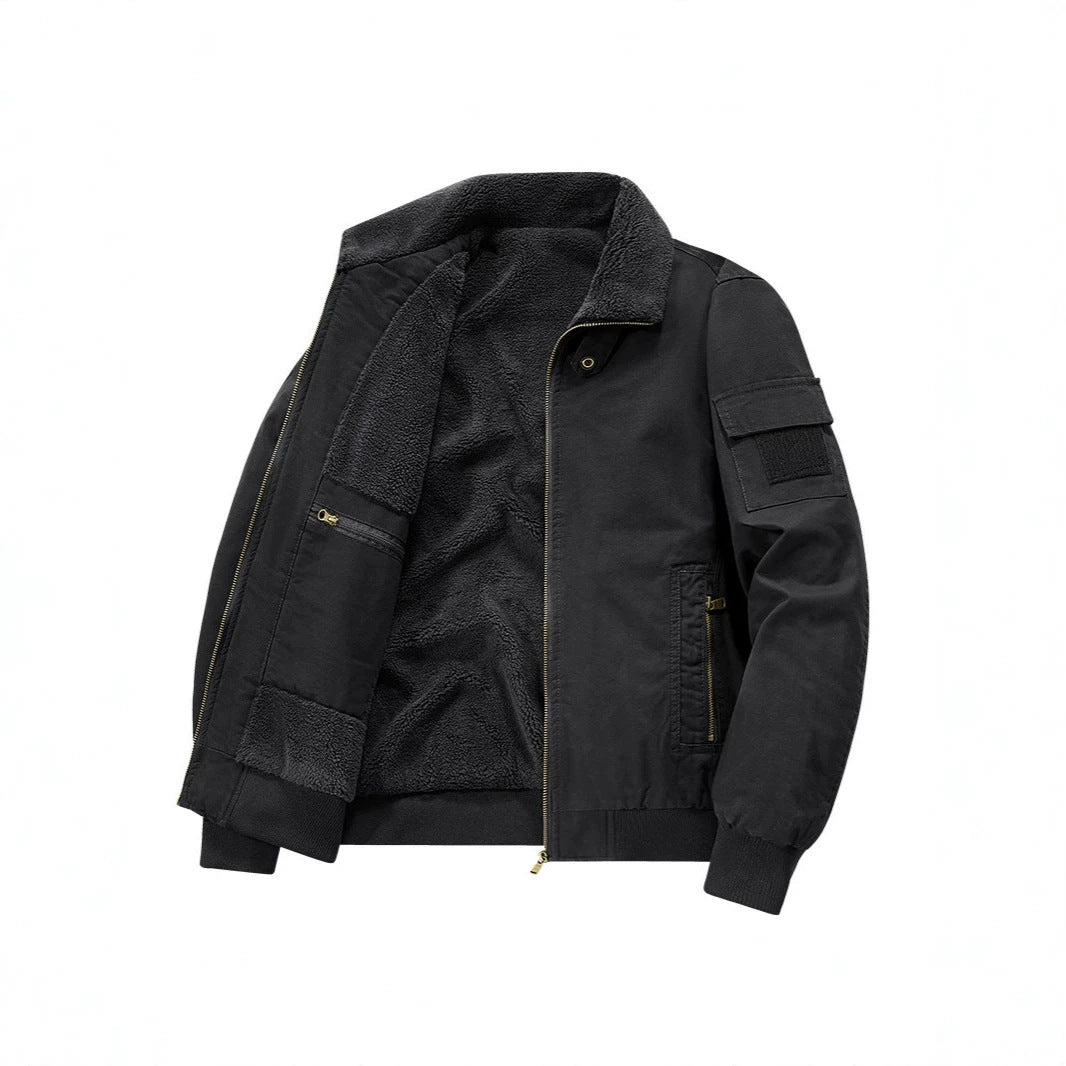 Men's Stylish Transitional Jacket with Teddy Lining Mune Fashion