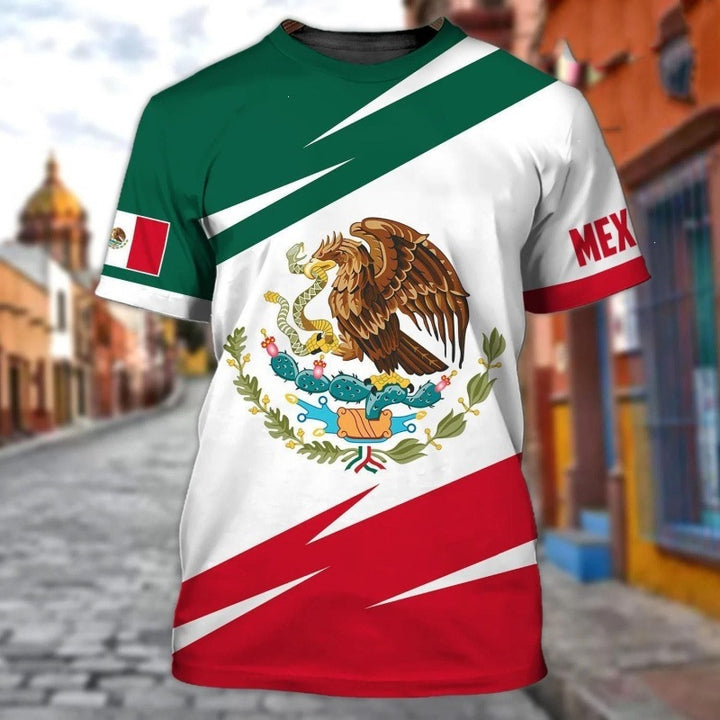 Unisex nan customizable fan jersey with back print, breathable functional fabric and Mexico crest Mune Fashion