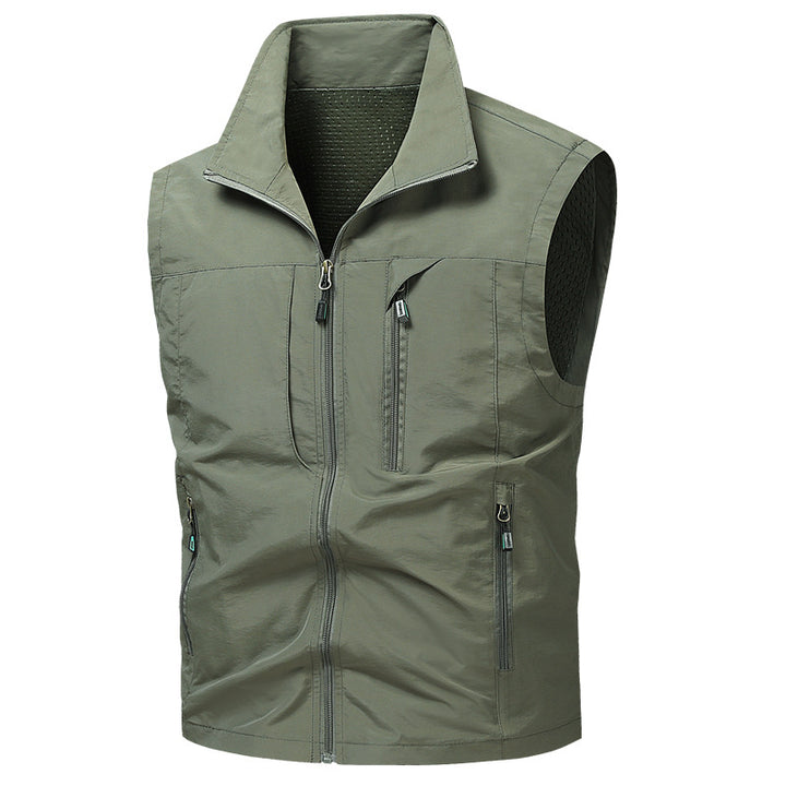 Men's Multifunctional Vest with Practical Pockets Mune Fashion