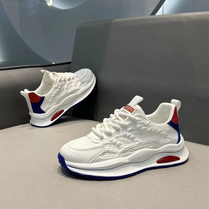Women's Sporty Sneakers with Breathable Mesh Upper and Comfortable Cushioning Mune Fashion
