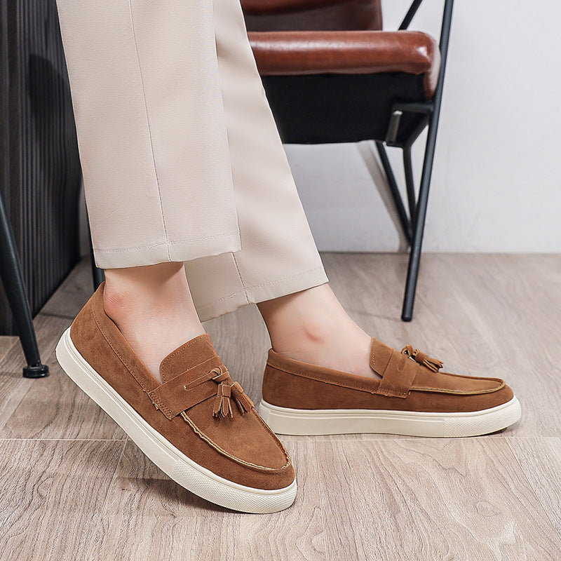 Men's Stylish Moccasins with Fringes Mune Fashion