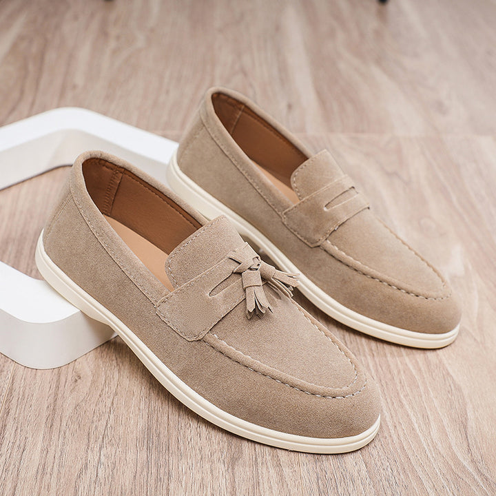 Men's Elegant Moccasins with Tassels Mune Fashion