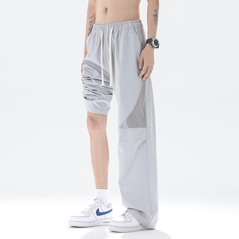 Men's Sporty Relaxed Fit Training Pants 1788279746