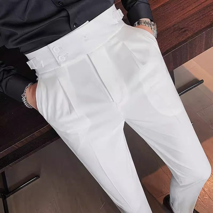 Men's Elegant Tailored Trousers Mune Fashion