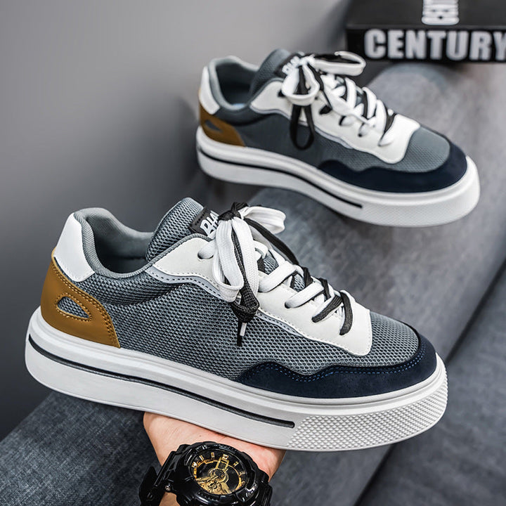 Women's Sporty Lifestyle Sneakers with Breathable Surface Structure Mune Fashion