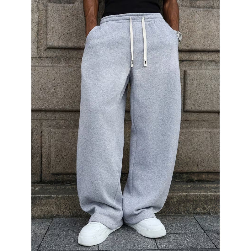 Men's Comfortable Casual Pants with Wide Cut Mune Fashion