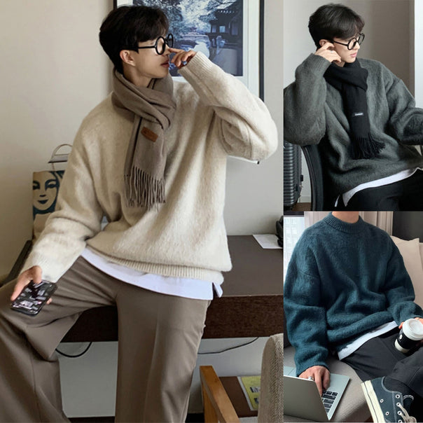 Men's Comfortable Knit Sweater Mune Fashion