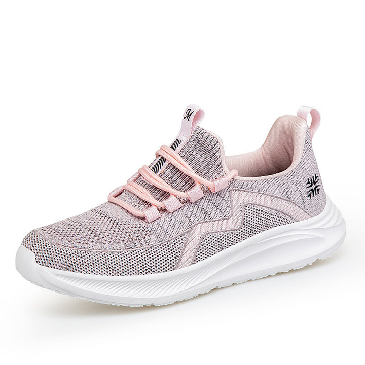 Women's breathable knitted sneakers with memory foam insole and shock-absorbing EVA midsole Mune Fashion