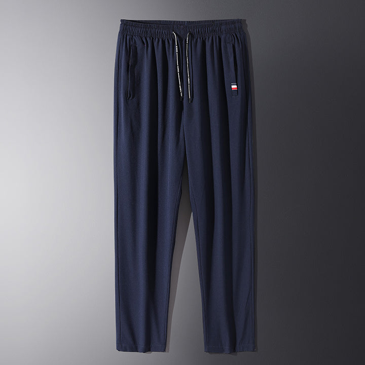 Men's Sporty Jogging Pants with Elastic Waistband Mune Fashion
