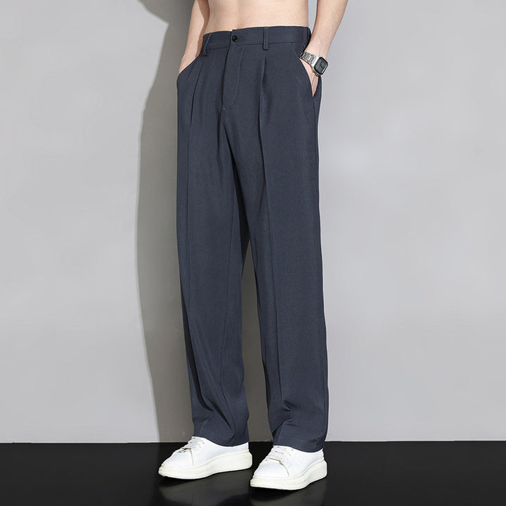 Men's Elegant and Comfortable Pleated Trousers