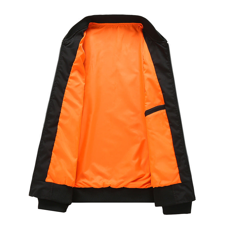 Men's leisure jacket with high collar and practical pockets Mune Fashion