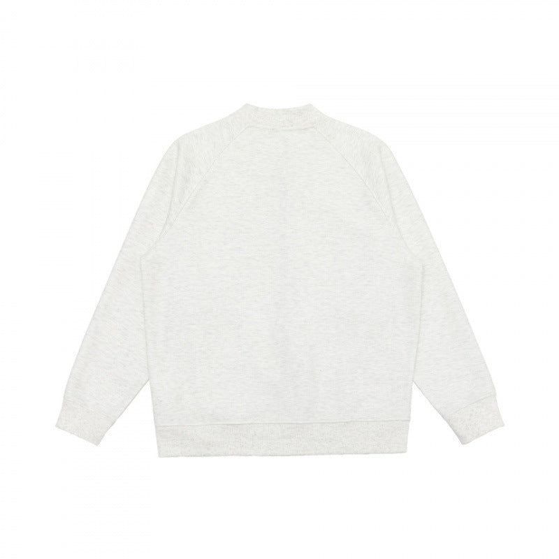 Unisex leisure bomber jacket in boxy cut with contrast zipper Mune Fashion