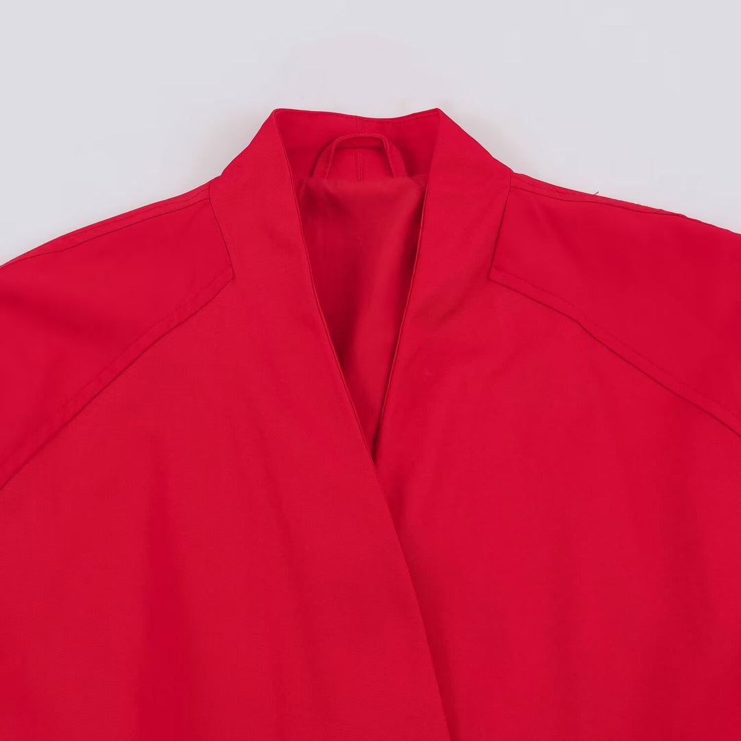 Women's lightweight kimono blouse with flowing balloon sleeves Mune Fashion