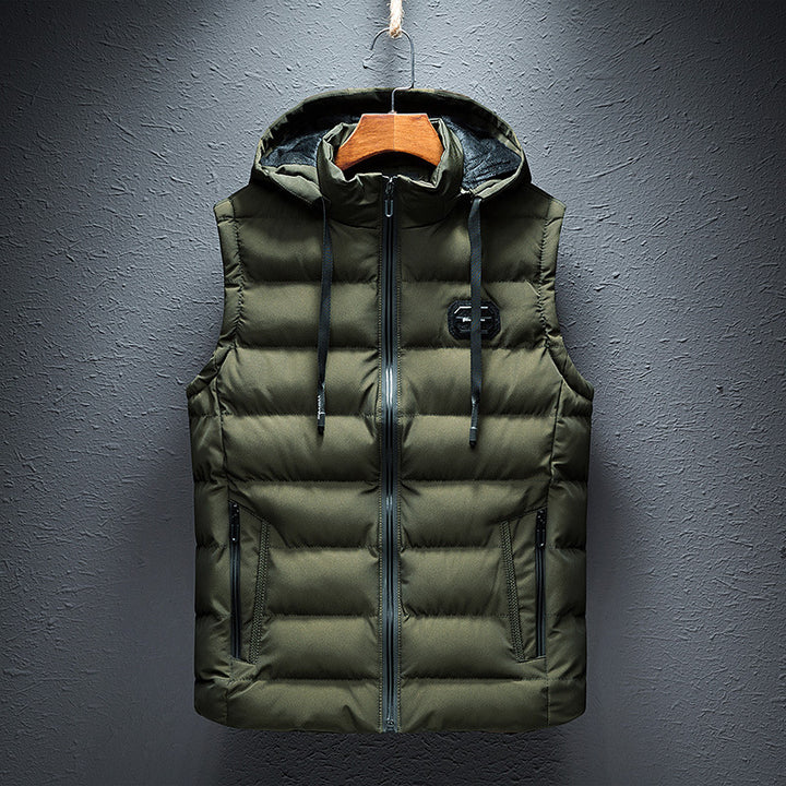 Ladies Padded Hooded Vest Mune Fashion 1788321670
