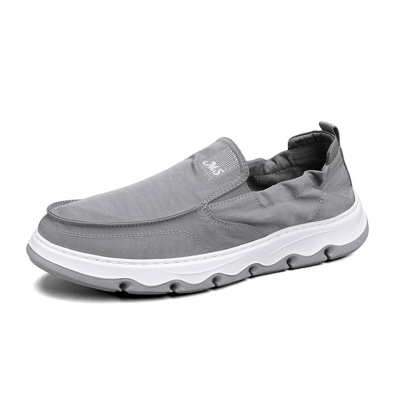 Men's elegant slip-on sneaker with elastic entry and shock-absorbing wave sole Mune Fashion
