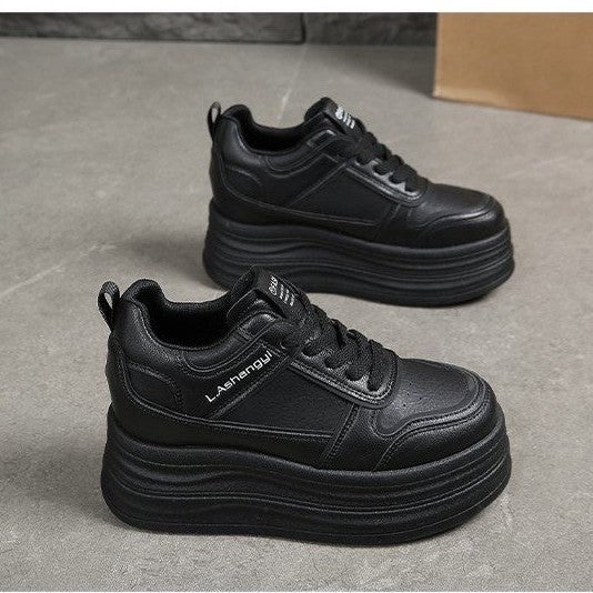 Women's Fashionable Platform Sneakers with Elegant Silhouette Mune Fashion