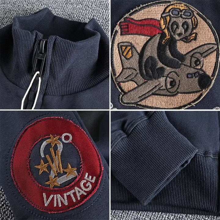 Men's Leisure Jacket with Vintage Design Mune Fashion