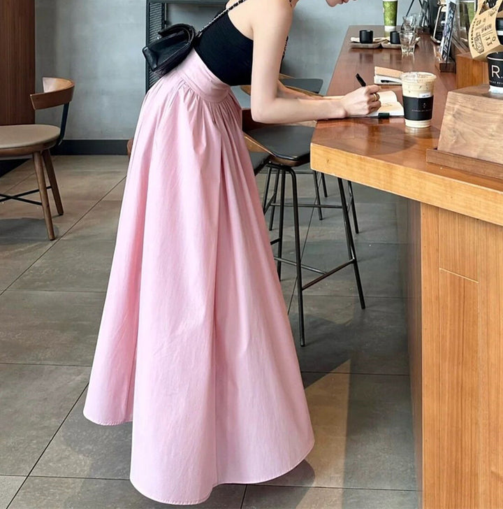 Ladies Flowing Maxi Skirt Mune Fashion