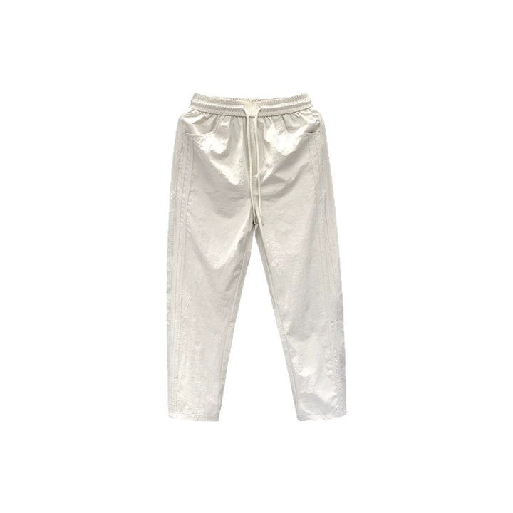 Men's Sporty Casual Pants with Elastic Waistband Mune Fashion