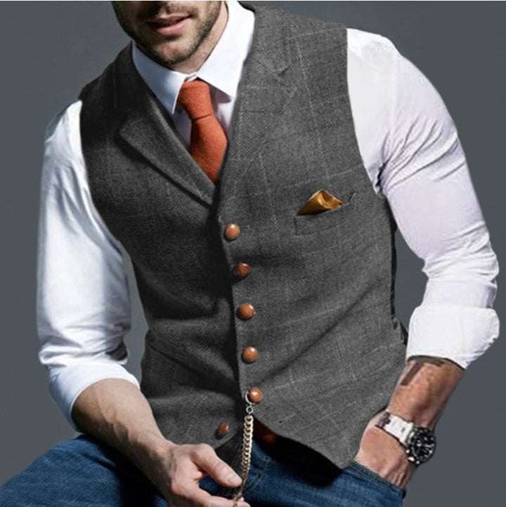 Men's Elegant Vest Mune Fashion