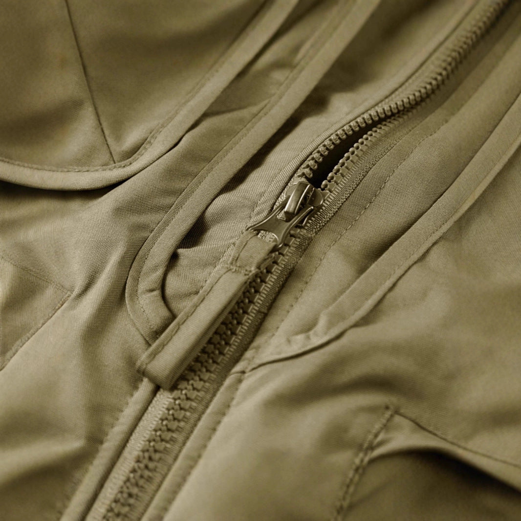 Men's photographer and outdoor utility vest with many multifunctional pockets and continuous zipper Mune Fashion