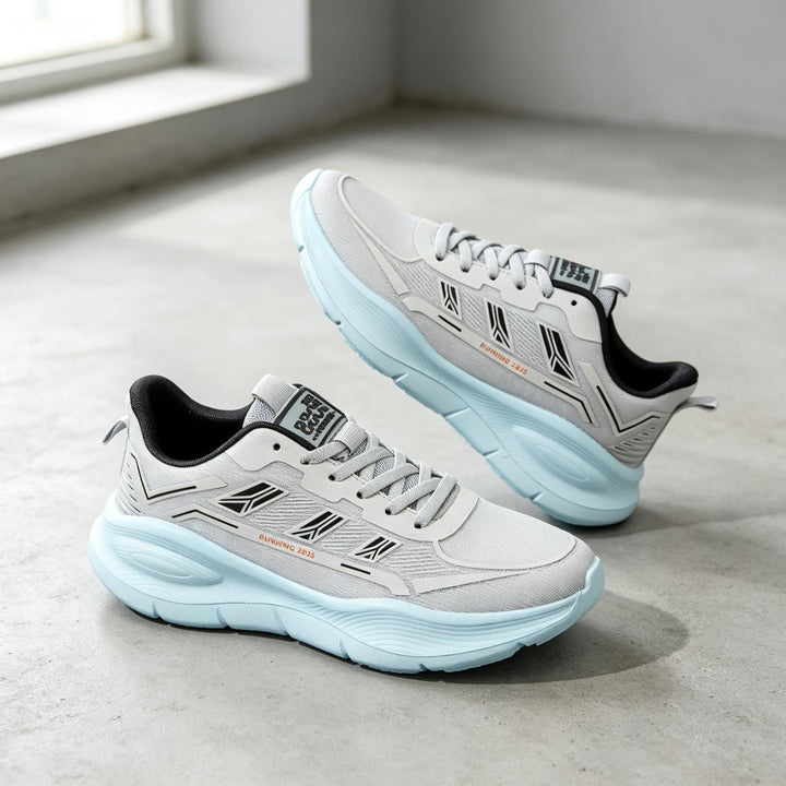 Men's Athletic Running Sneakers with Breathable Mesh Mune Fashion