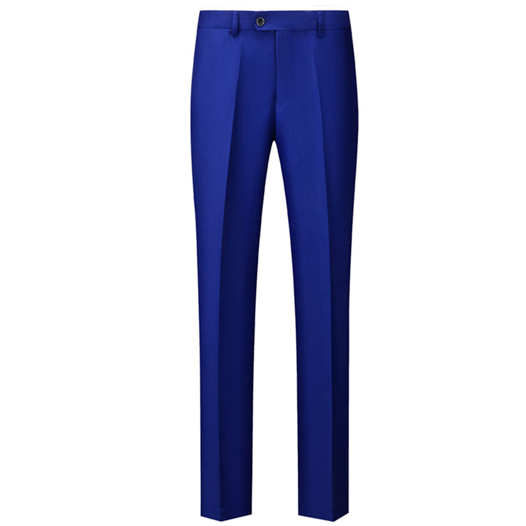 Men's slim elegant suit trousers with crease Mune Fashion