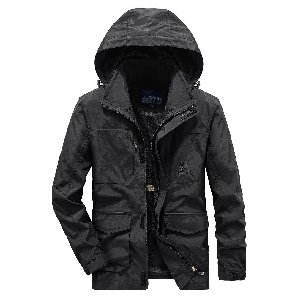 Men's Robust Weather Jacket with Practical Pockets Mune Fashion