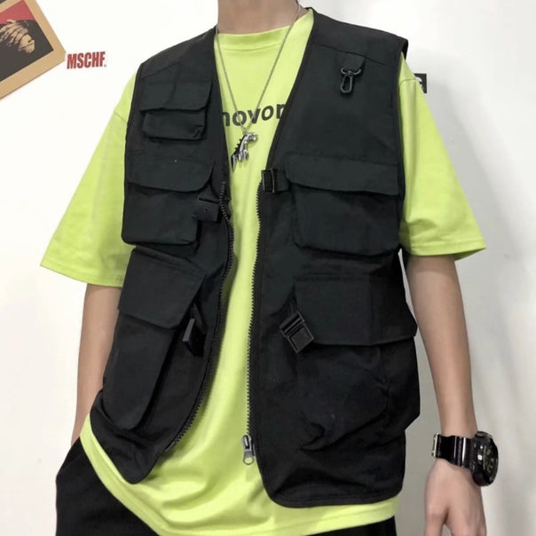 Unisex multifunctional utilitarian vest Mune Fashion