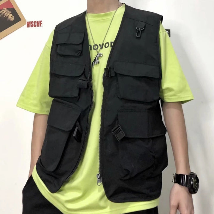 Unisex multifunctional utilitarian vest Mune Fashion