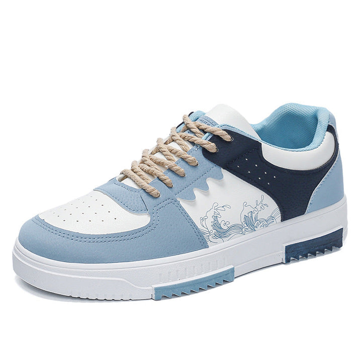 Women's Sporty Casual Shoes with Unique Wave Design Mune Fashion