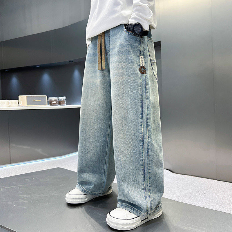 Men's wide denim pants Mune Fashion