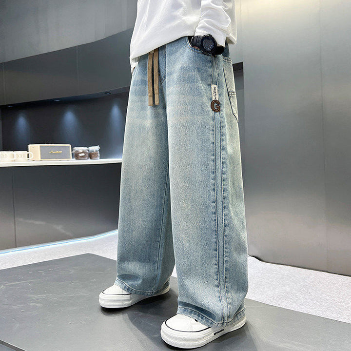 Men's wide denim pants Mune Fashion