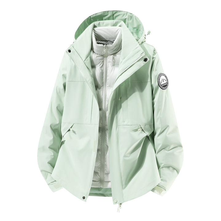 Men's two-layer hardshell parka with removable padded vest and technical hood Mune Fashion
